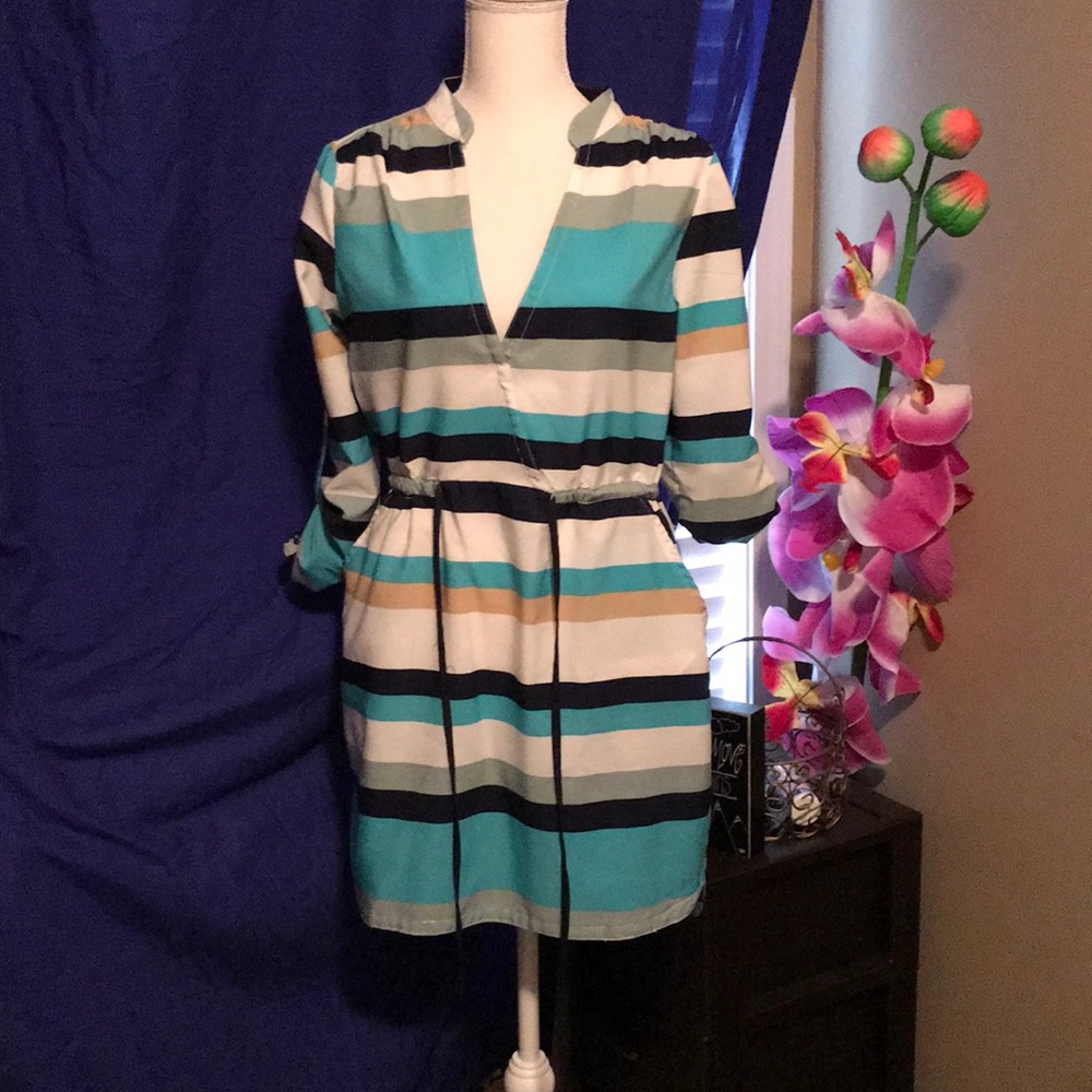 Striped Dress with pockets